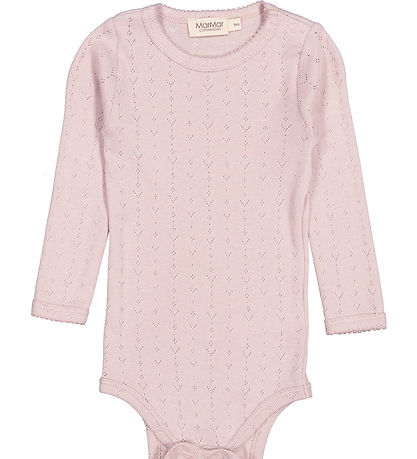 MarMar Body l/æ - Modal - Benedicte - Faded Rose m. Hulm?nster