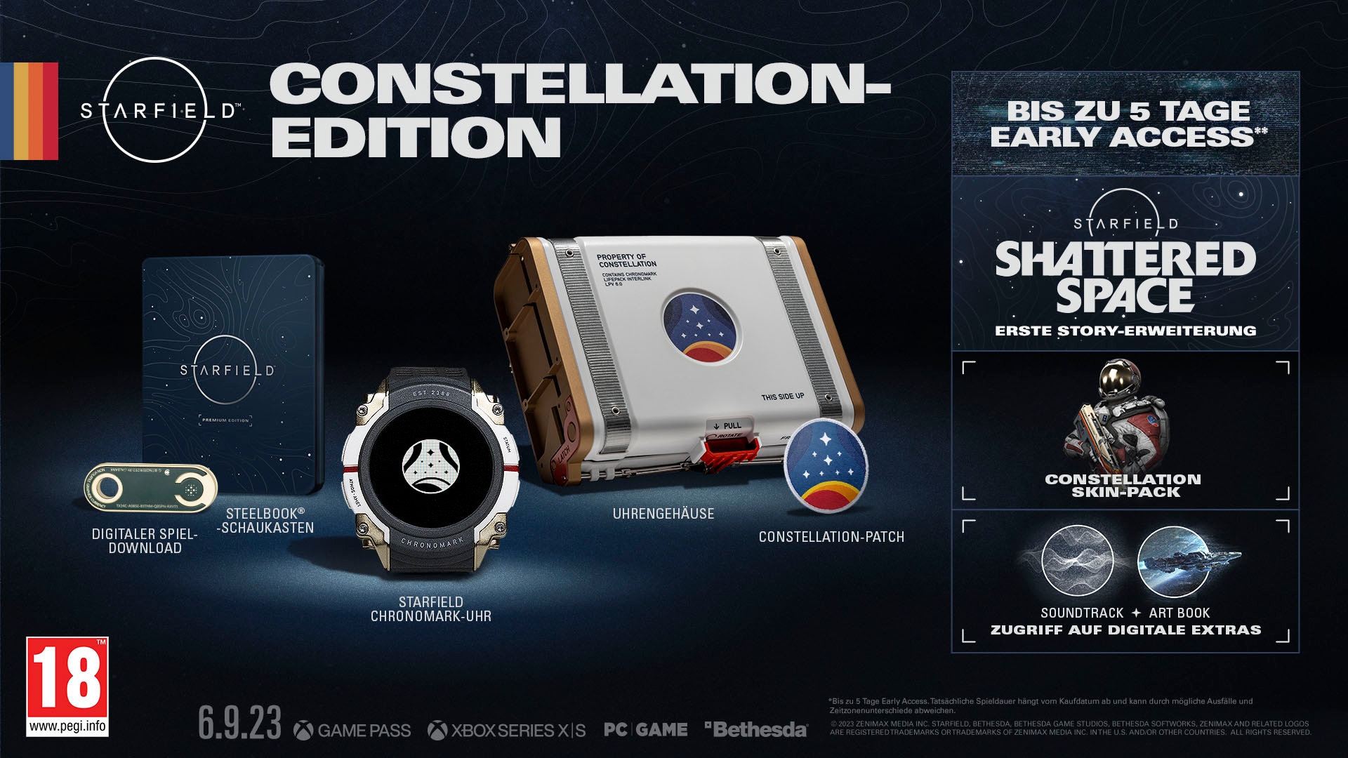 Bethesda Spielesoftware »Starfield Constellation-Edition (Steam)« PC