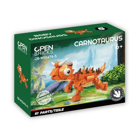 Open Bricks Dinosaurier Carnotaurus