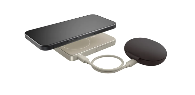 (20W) 5000mAh Dual USB C Powerbank Power Delivery Ladegerät   Kickstand (2PBM5000SS) - Silky Sand