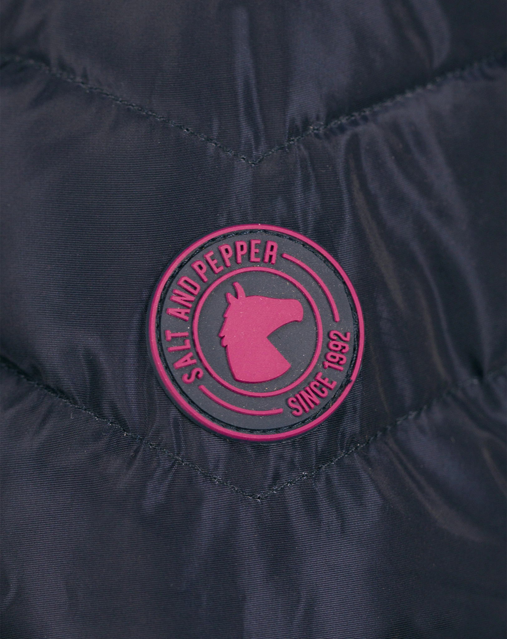 Steppjacke OUTDOOR - HORSE in navy
