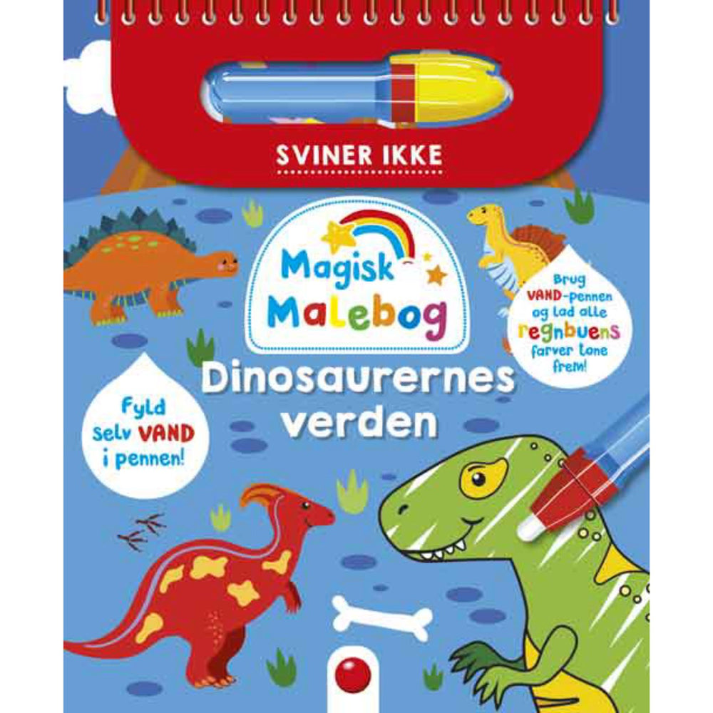 Køb Forlaget Bolden Magisk Malebog: Dinosaurernes Verden
