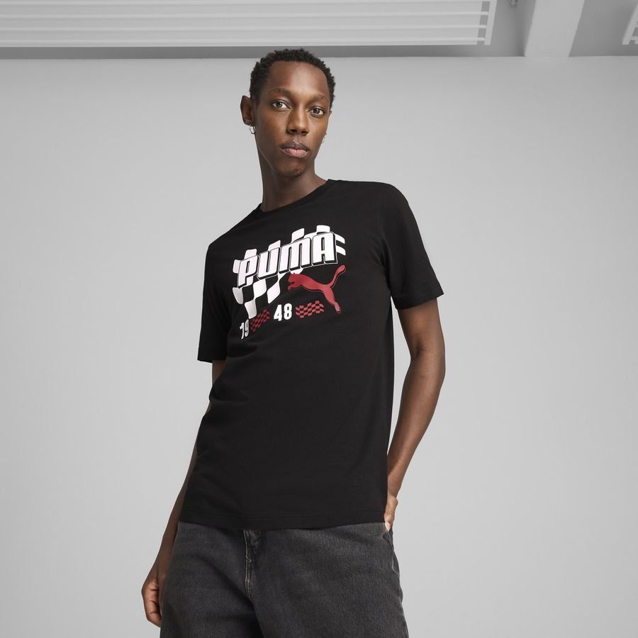 Puma Graphics Moto Flag T-Shirt