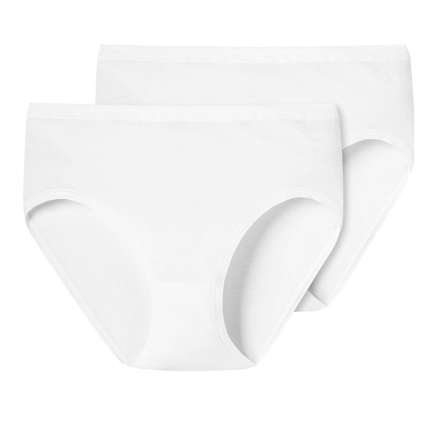 Schiesser Feinripp Damen-Hüftslip im 2er-Pack