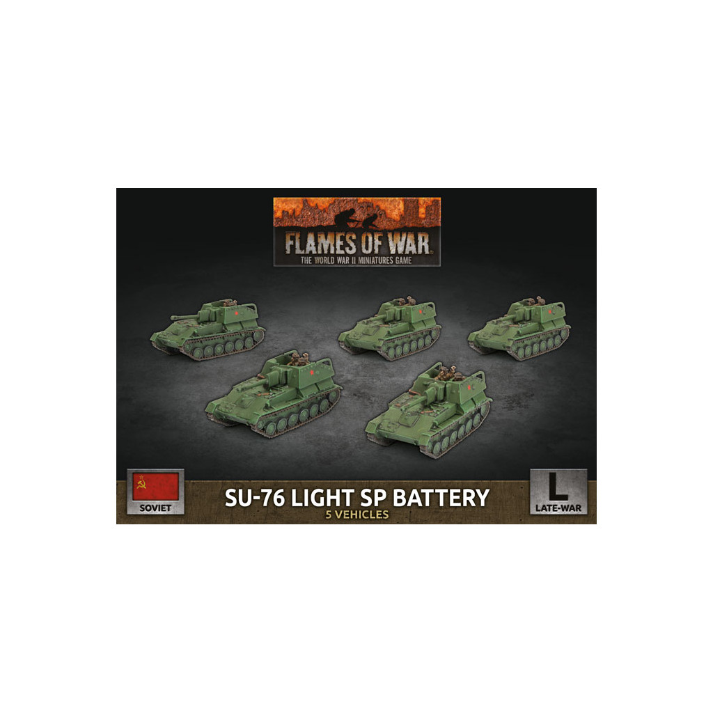 Flames of War - SU-76 Light SP Battery