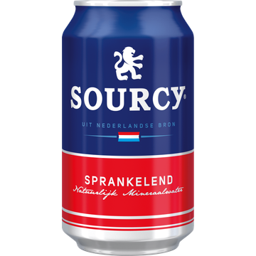 Sourcy Sprankelend Natuurlijk Mineraalwater 0,33 L