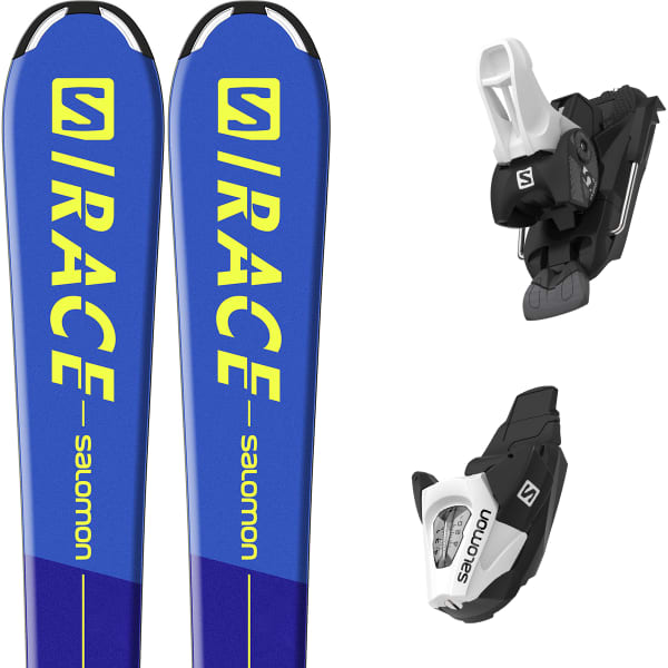 Pack ski SALOMON S/RACE JR S BLUE/YELLOW + L C5 GW BLACK/WHITE J75