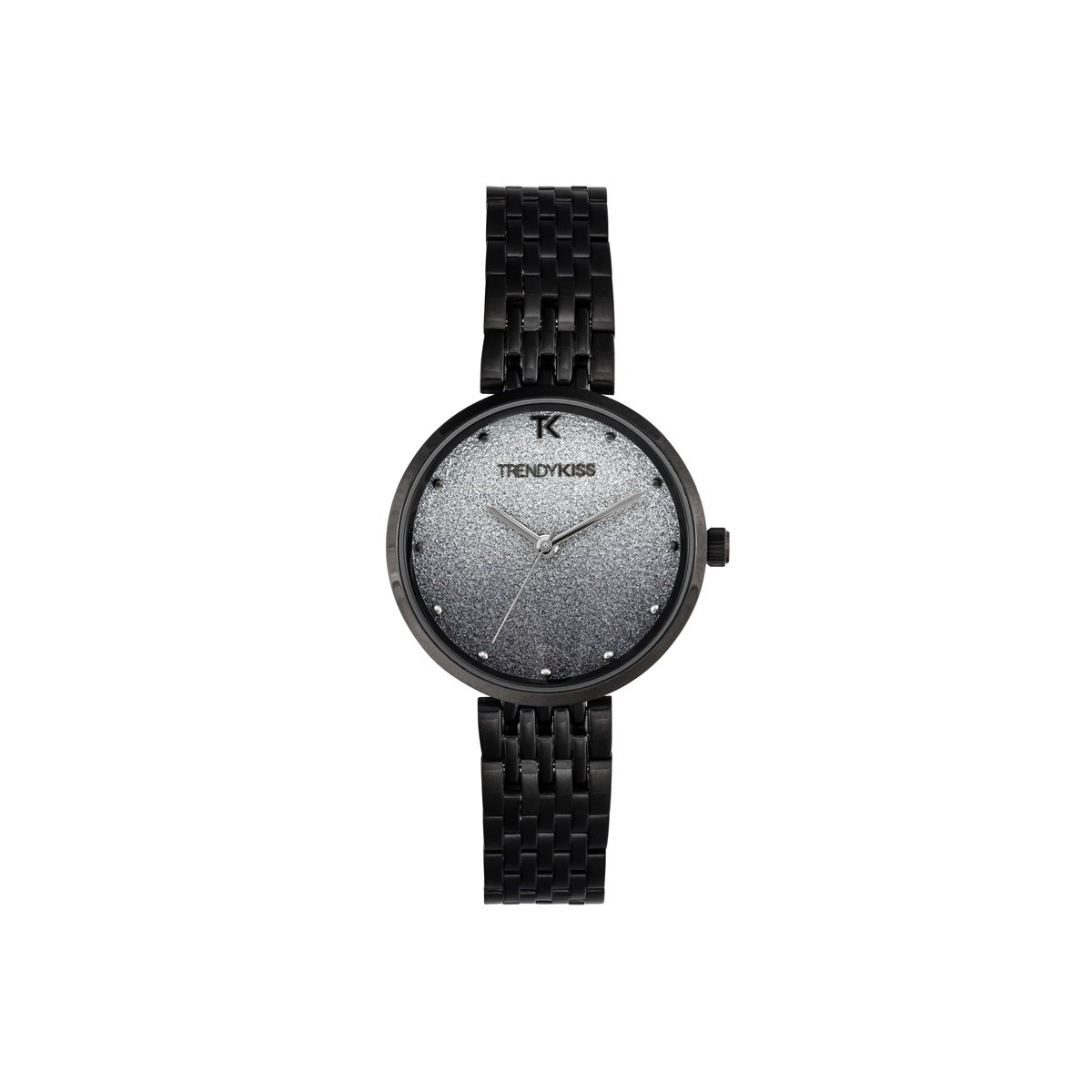 Montre analogique acier inoxydable cadran pailleté AYA