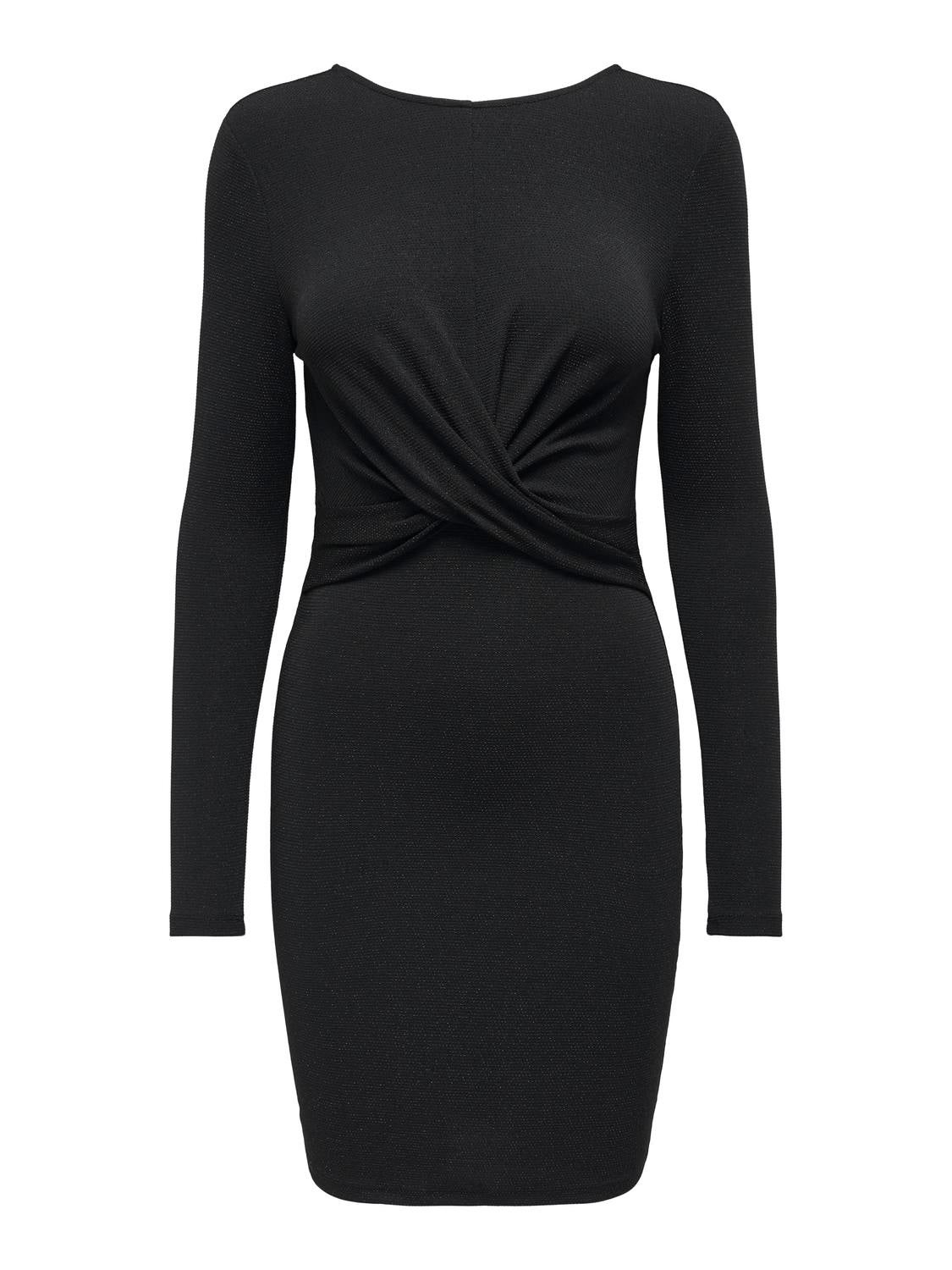 ONLQUEEN Kurzes Kleid Black