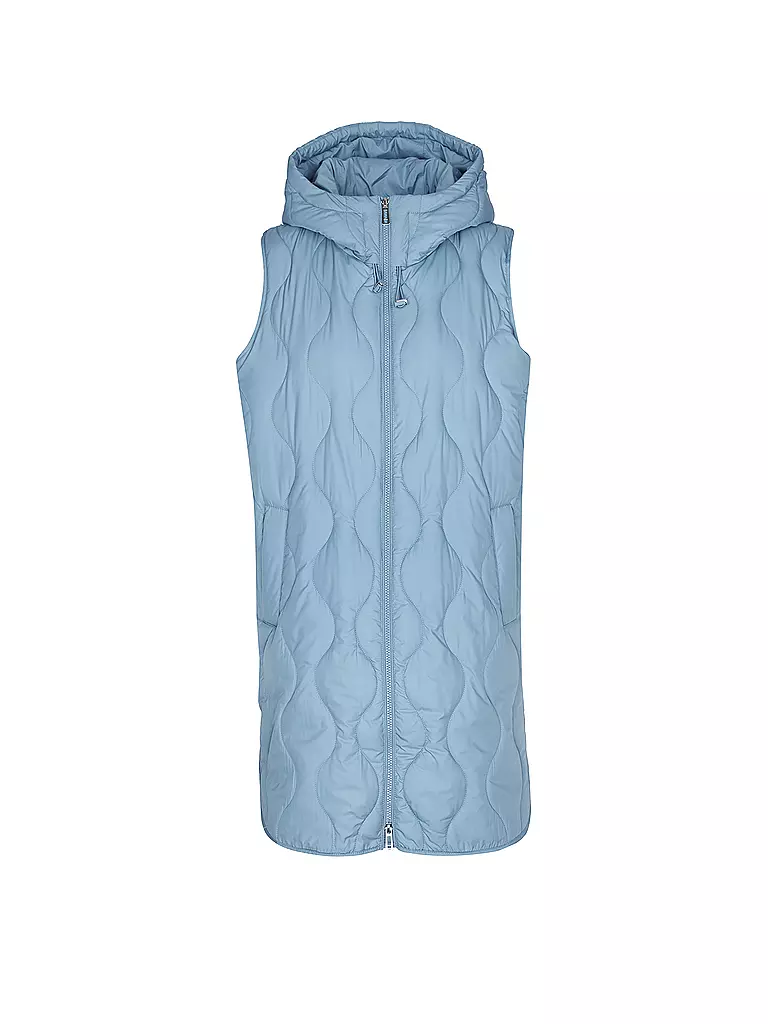 TOM TAILOR Steppgilet blau