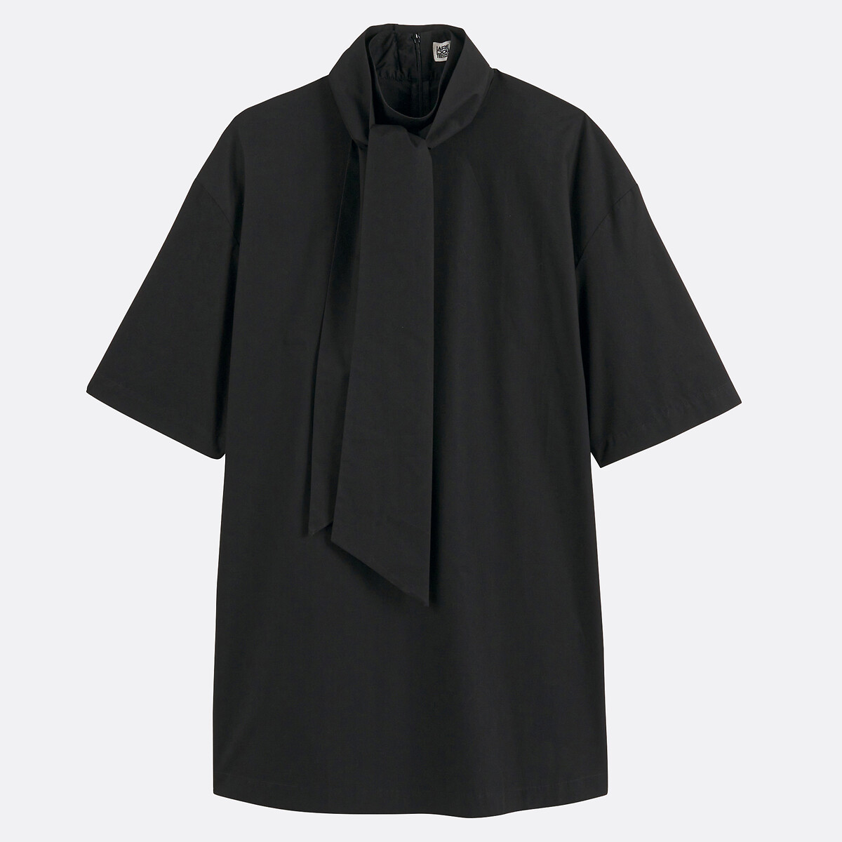 COLEÇÃO LA REDOUTE<br>Vestido curto e amplo com mangas compridas