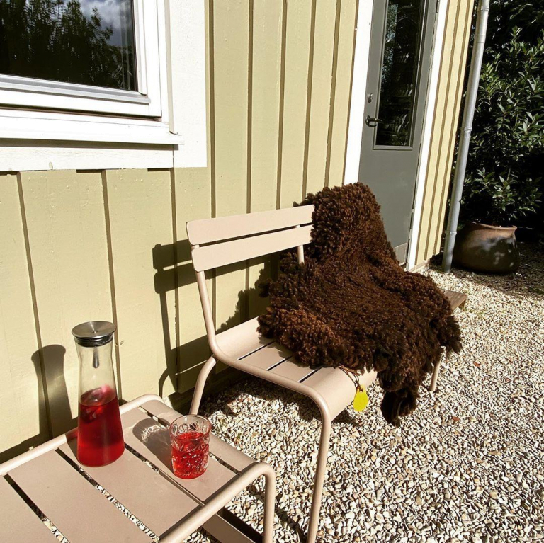 Fermob Luxembourg tuinbank met rugleuning Cactus