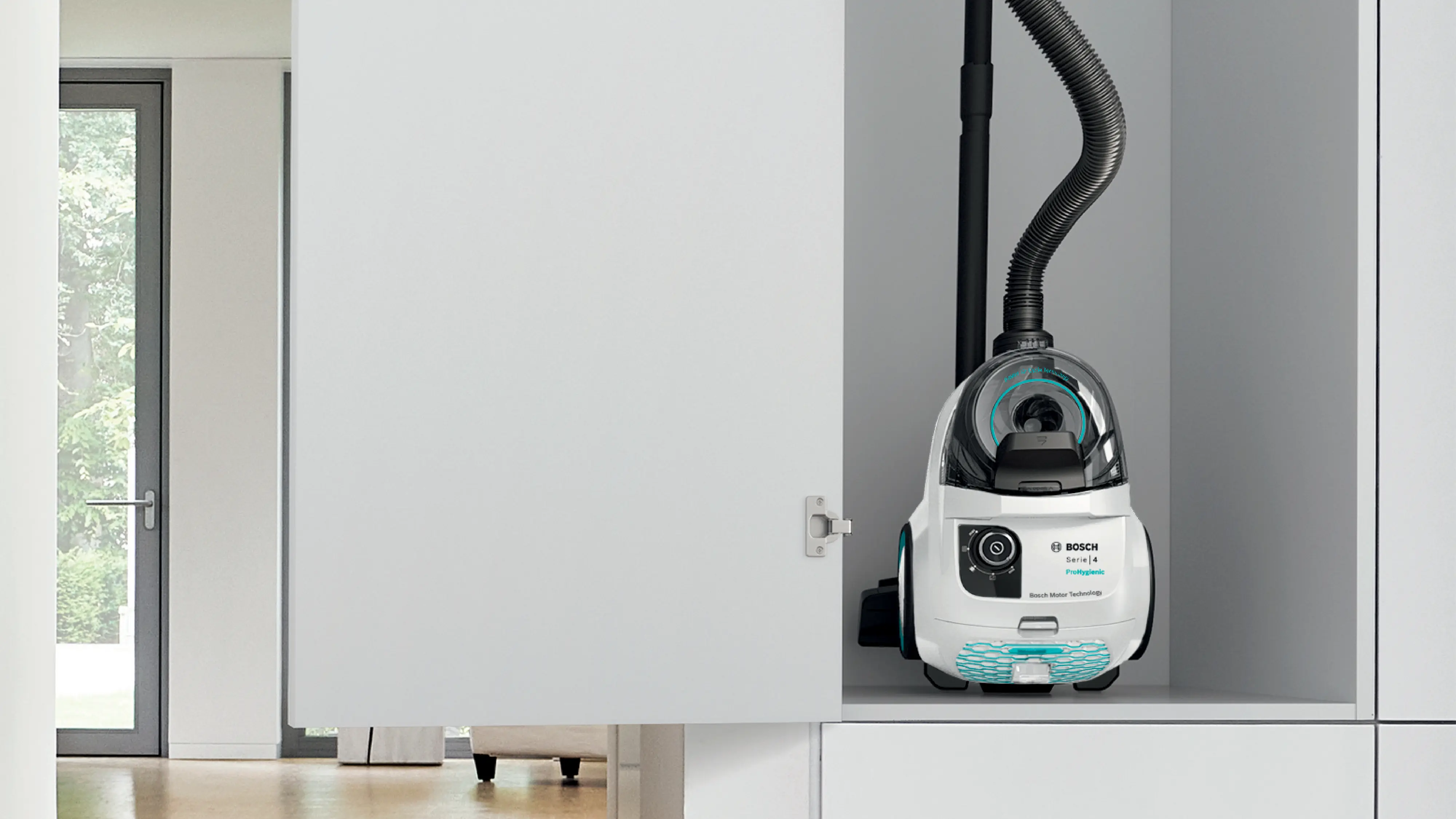 Serie 4 Stofzuiger zonder zak ProHygienic Wit