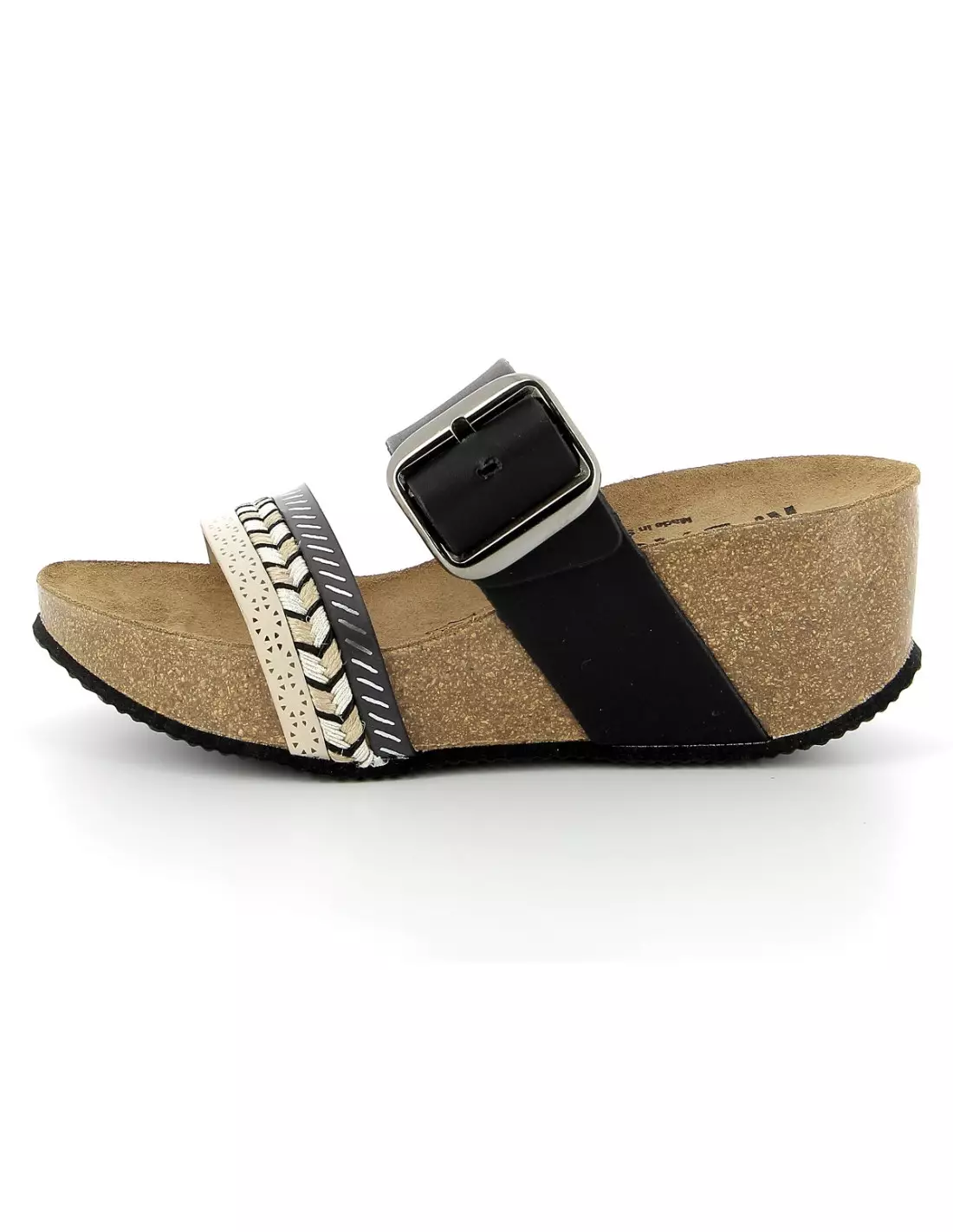 K DAQUES CULIP FANTAISIE - Sandales & nu-pieds Noir