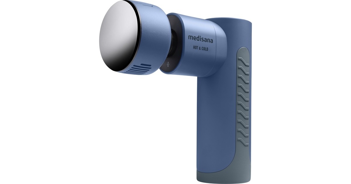 MedisanaMG 600 - massagegun met hot & cold functie massage apparaat  (Blauw)