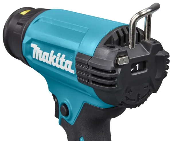 Makita DHG181ZK - Varmepistol - ledningfri - 120 - 200 l/min - intet batteri, ingen oplader - 18 V