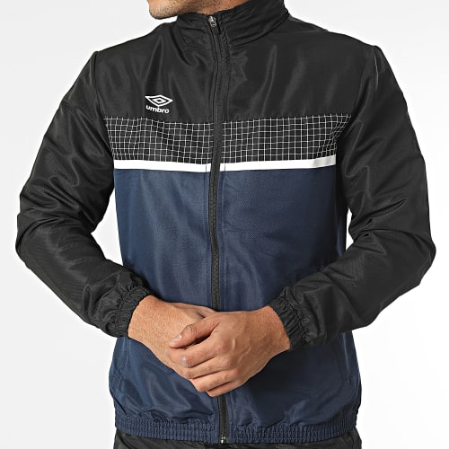 Ensemble De Survetement 942590-60 Noir Bleu Marine