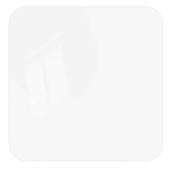 vidaXL Gulvmatte for laminat eller teppe 120x115 cm PVC