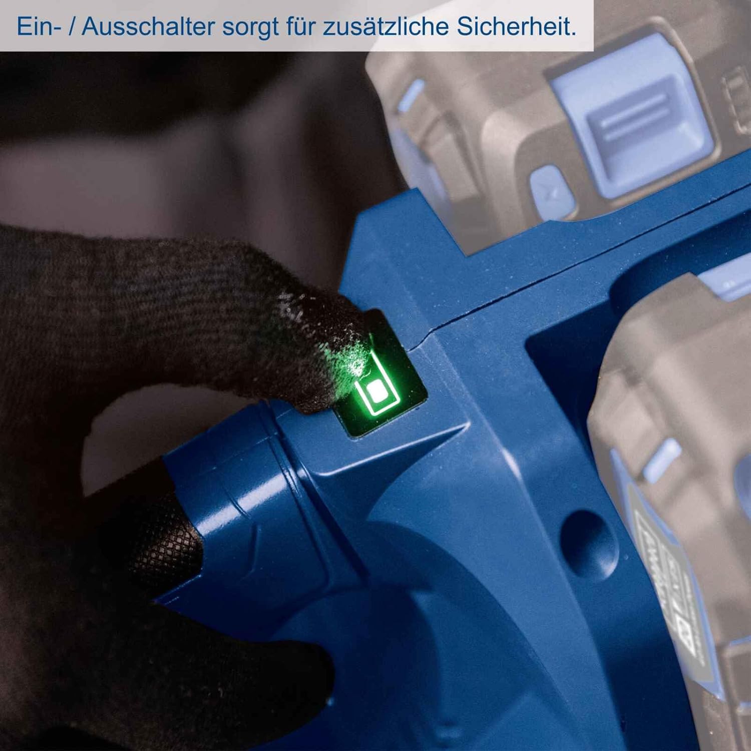 Scheppach Akku Kettensäge BC-CS355Duo-X | Schnittlänge 33,5cm | Schwertlänge 14
