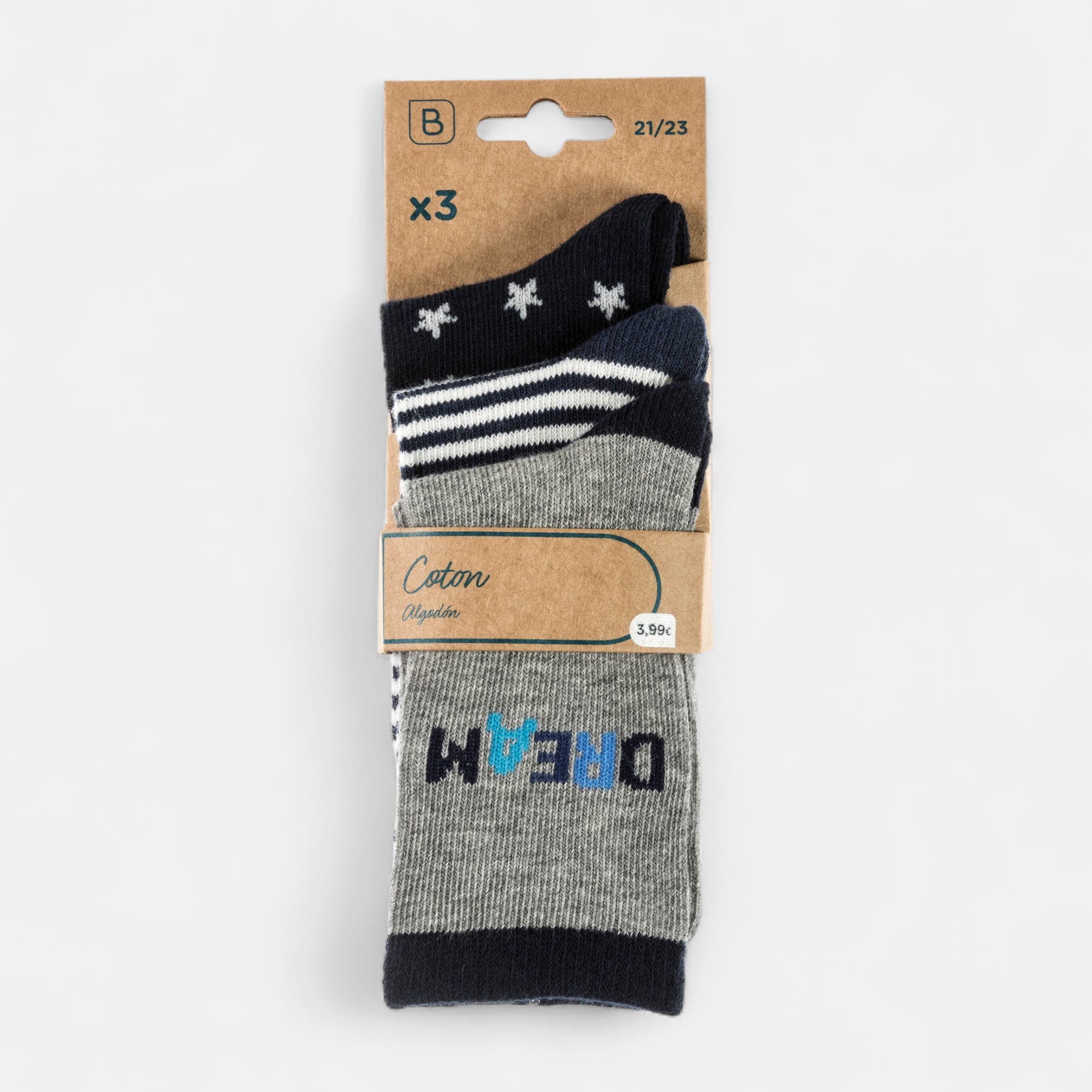 Chaussettes Enfant bleu marine