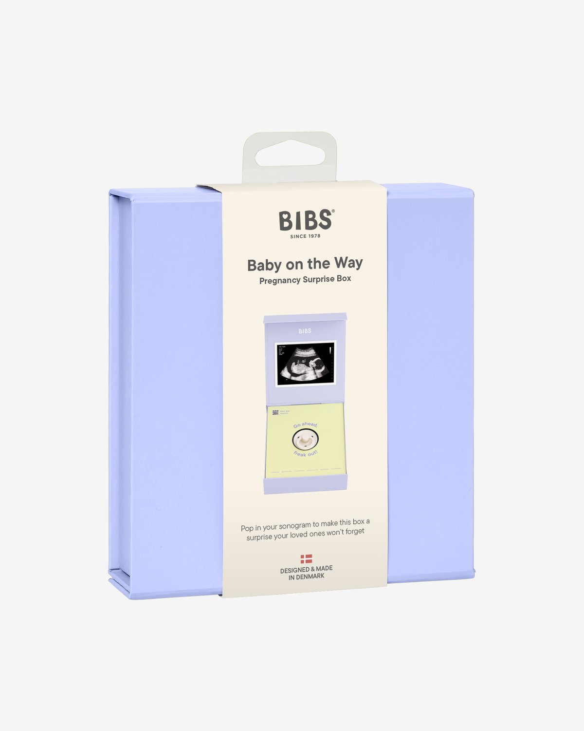 BIBS Gift Set Box m/ Naturgummi Smokk – 0-6 mnd | Baby on the Way