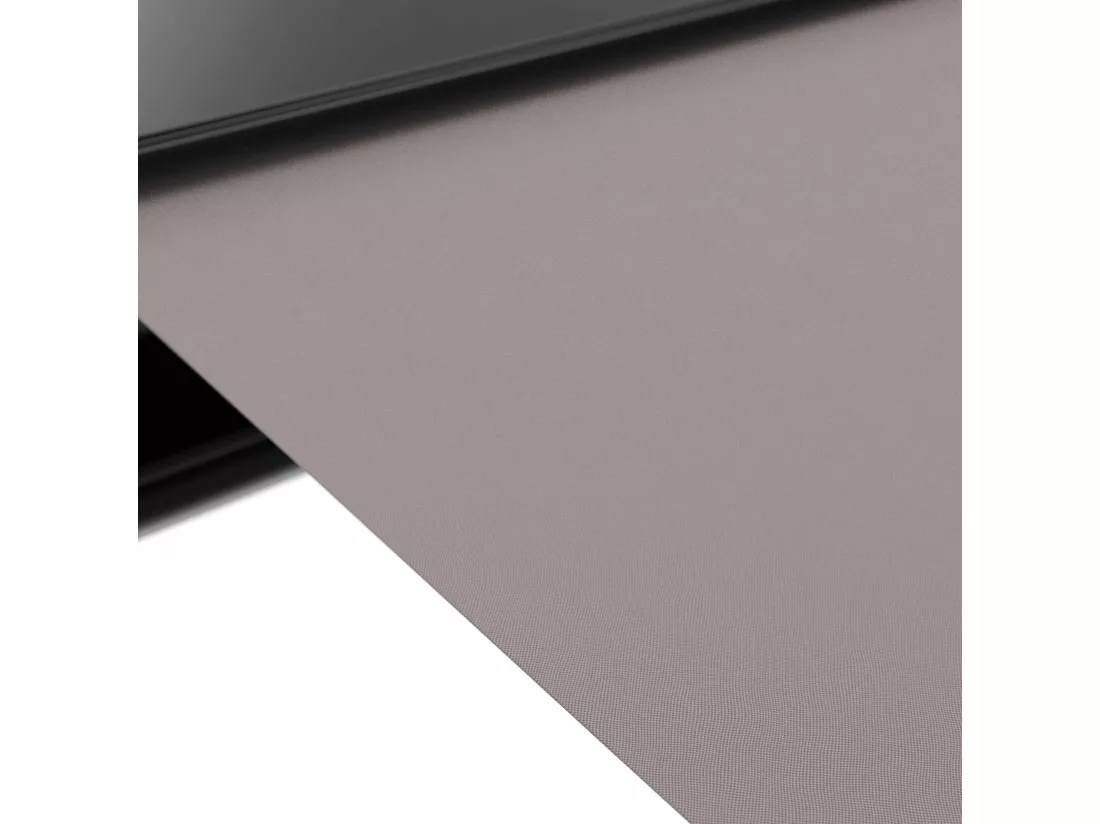 Store banne coffre integral 2.5x2m aluminium taupe