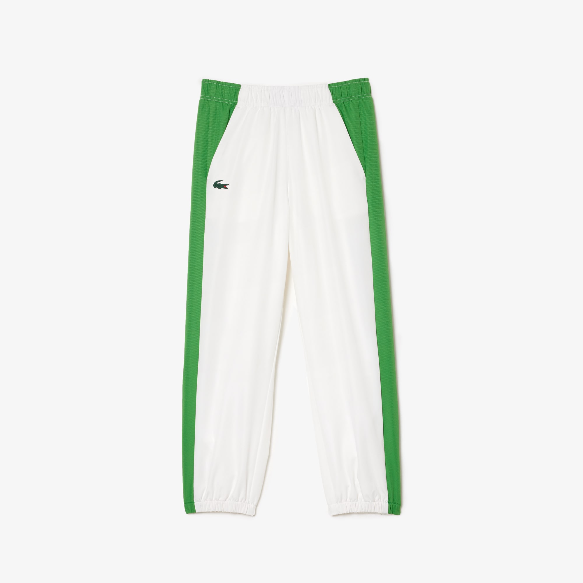 Pantalon de survêtement garçon Lacoste Tennis color-block Pantalons & Shorts - Blanc - Lacoste - Garçon
