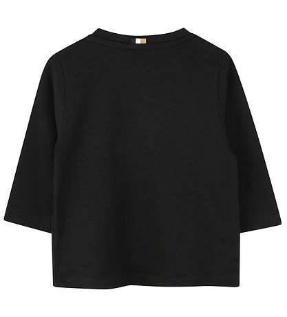 BOSS Bluse - Sort m. Hvid