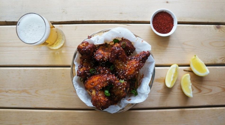 Gochujang kippenvleugels