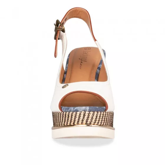 Sandales BLANC LADY GLAM