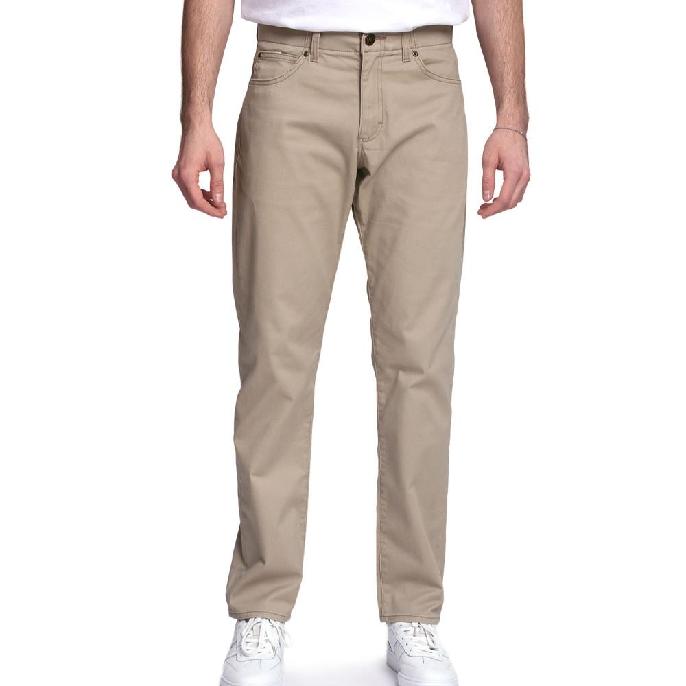 Lee Pantalon Beige Homme Lee Khaki