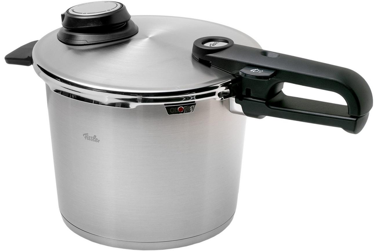 Fissler Vitavit Premium 622-412-06-070 snelkookpan 22 cm, 6,0L met stoominzet