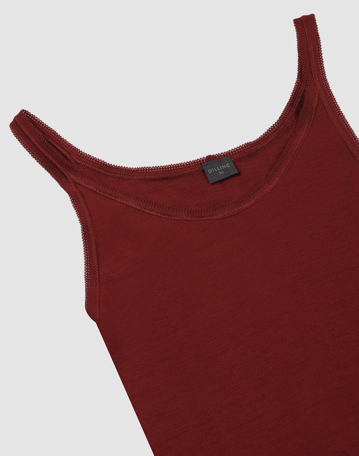 Top van merinowol voor dames in Blushmelange