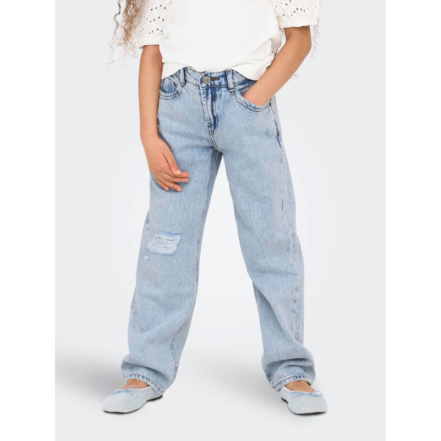 ONLY Kids  Dad Straight Fit Jeans