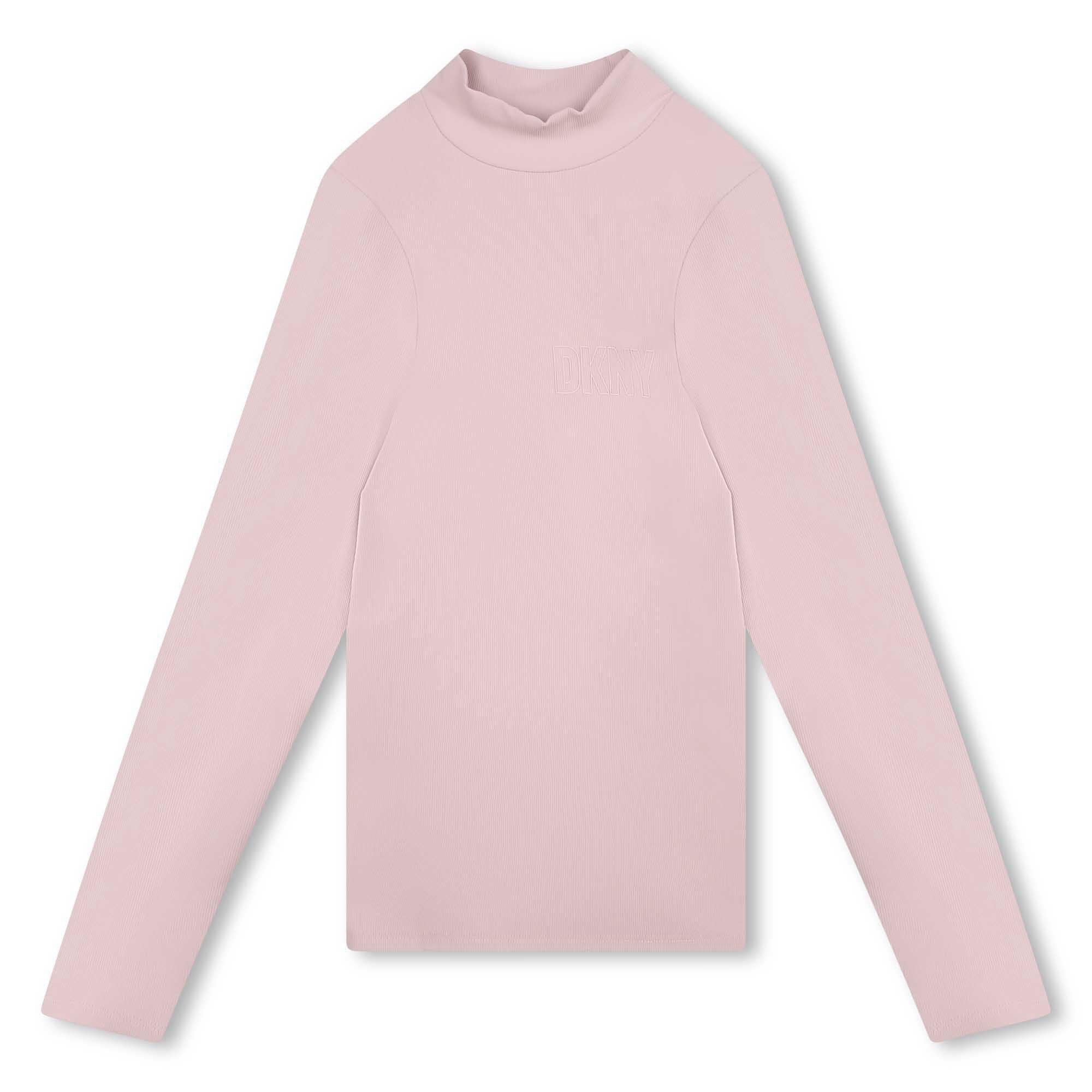 DKNY Logo Roll Neck Sweater Juniors