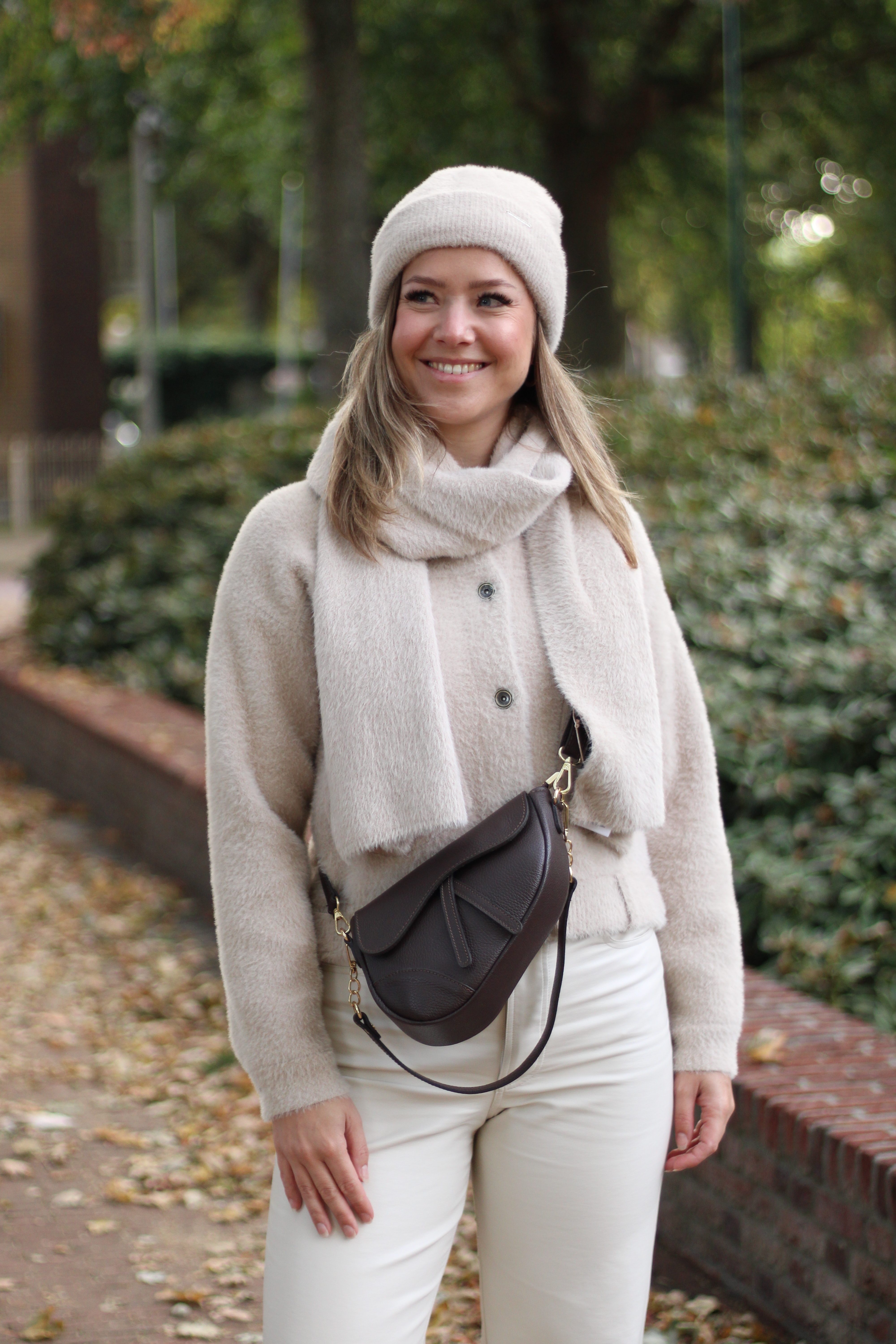 Rino & Pelle - Nadine Knitted Beanie - Stone