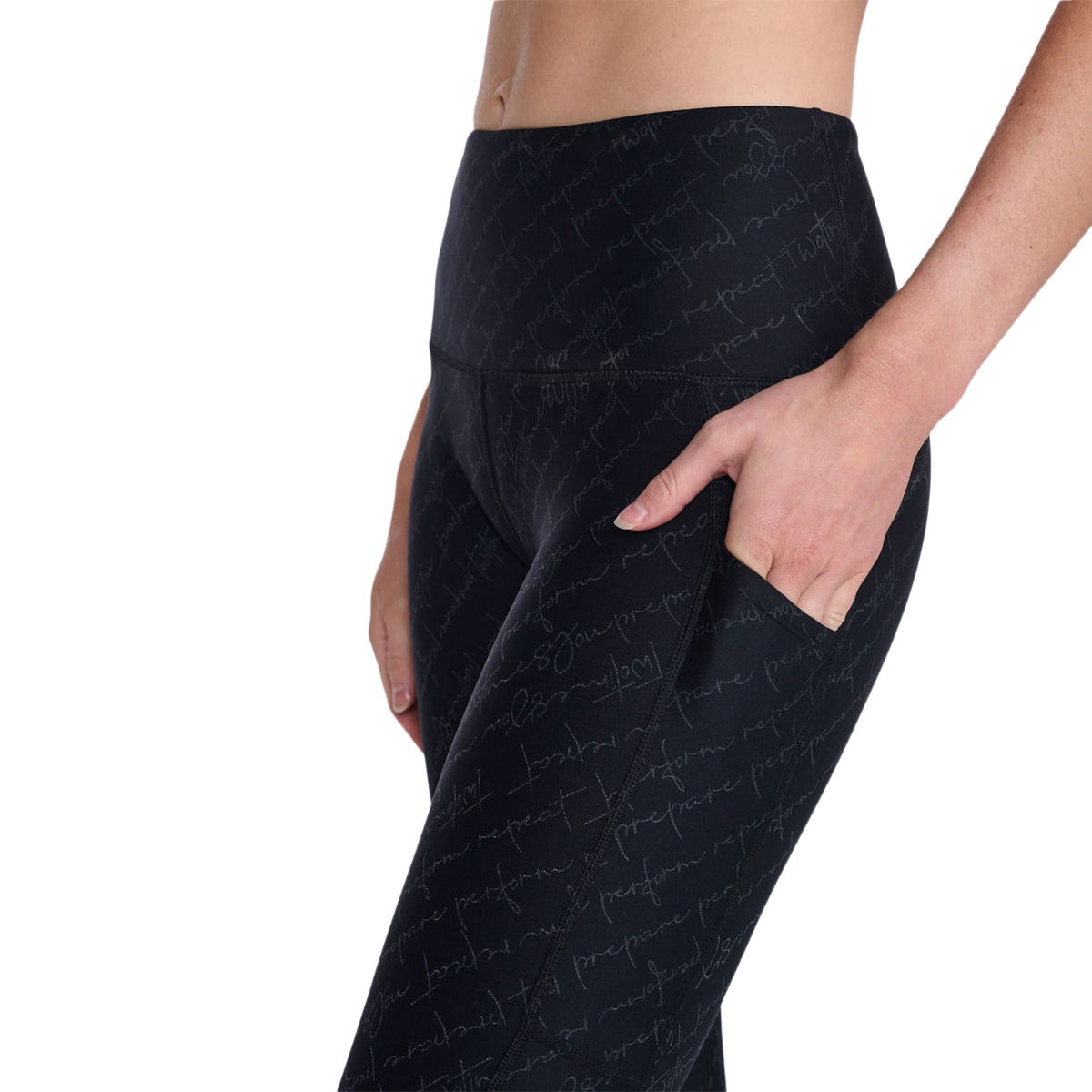 2XU Aero Reflect Hi-Rise Kompressions Tights Dame