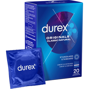 Durex Condooms Classic Natural 20 Stuks