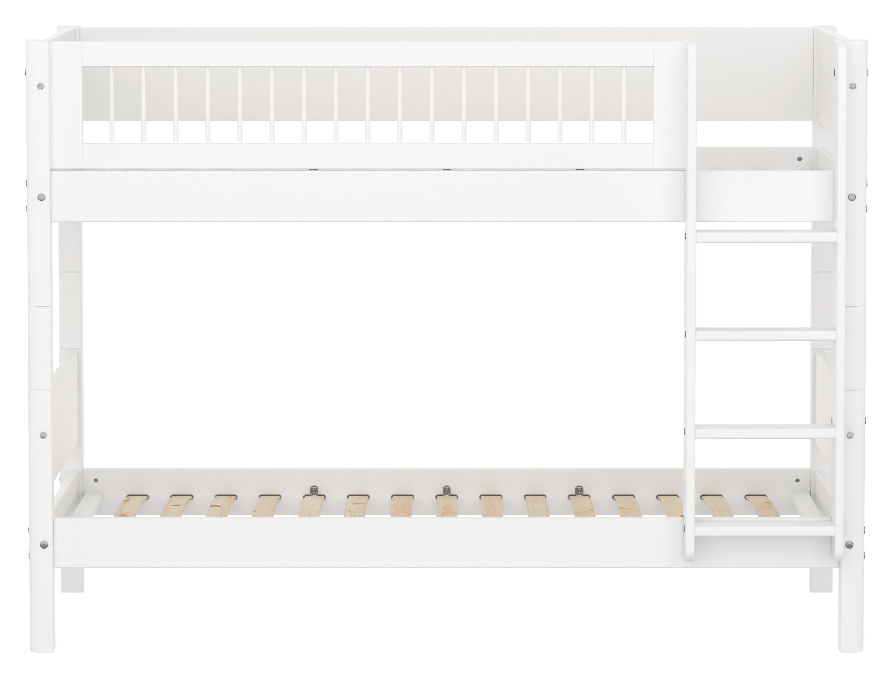 Flexa WHITE Etagenbett - Weiss / B: 109.0 cm x T: 210.0 cm x H: 154.0 cm