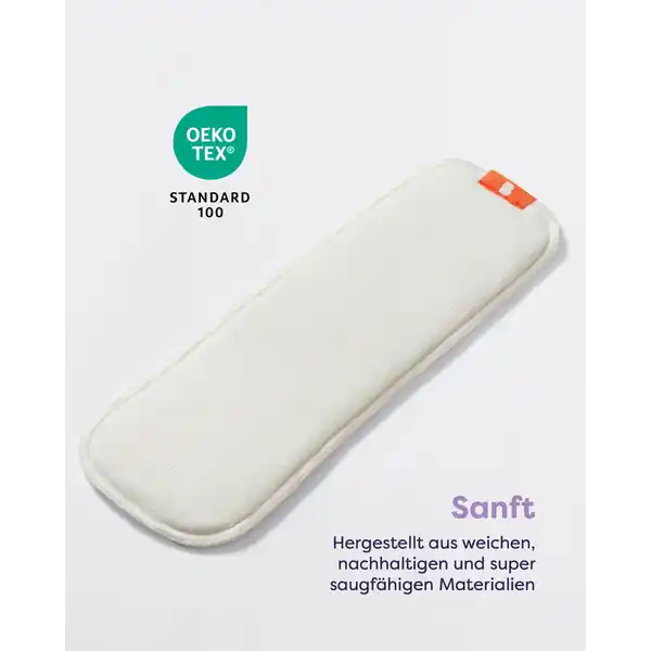 3er Set Stoffwindel Saugeinlage