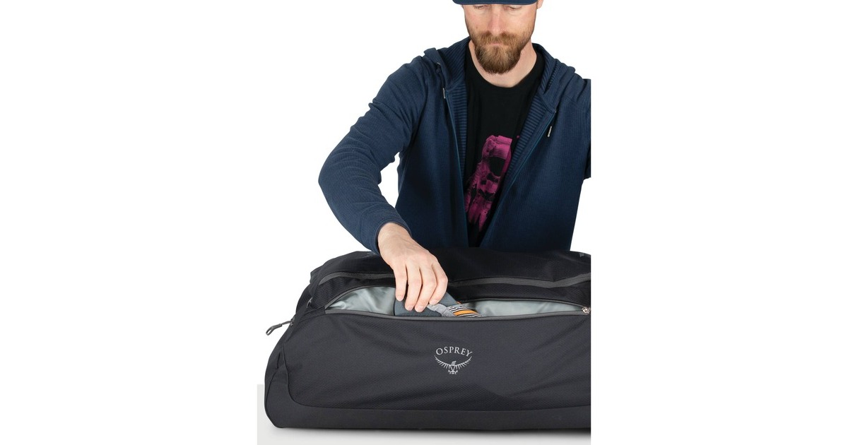 OspreyDaylite Wheeled Duffel 85 trolley  (Zwart)