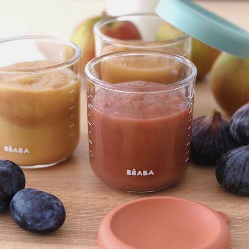 Coffret 4 portions verre Multicolor - BEABA