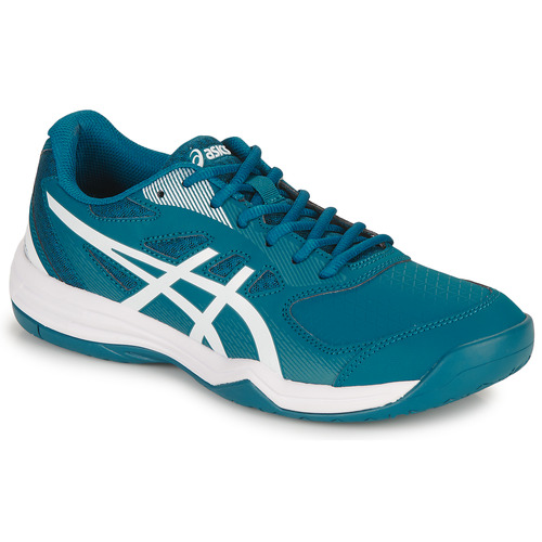 Asics - COURT SLIDE 3 - Bleu / Blanc