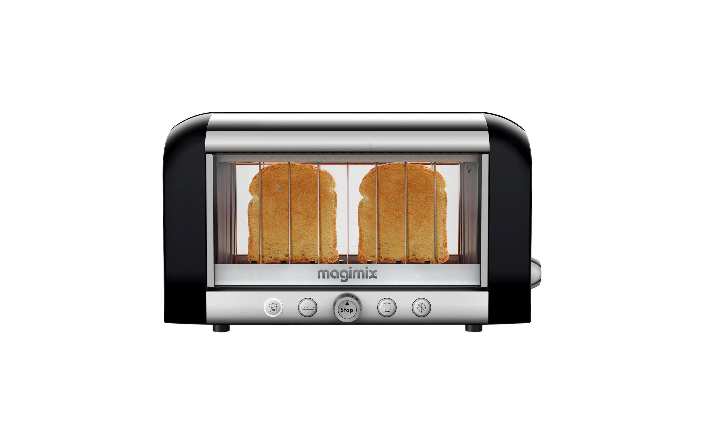 Toaster »Magimix Vision 111540« für 2 Scheiben 1450 W Sichtkontrolle