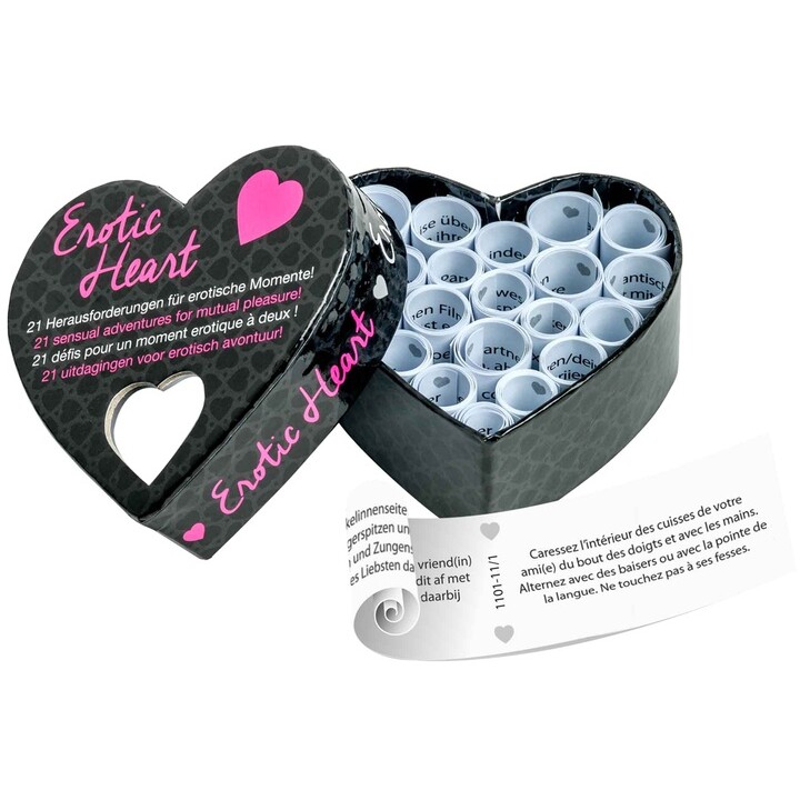 Mini jeu corps à cœur - Erotic heart