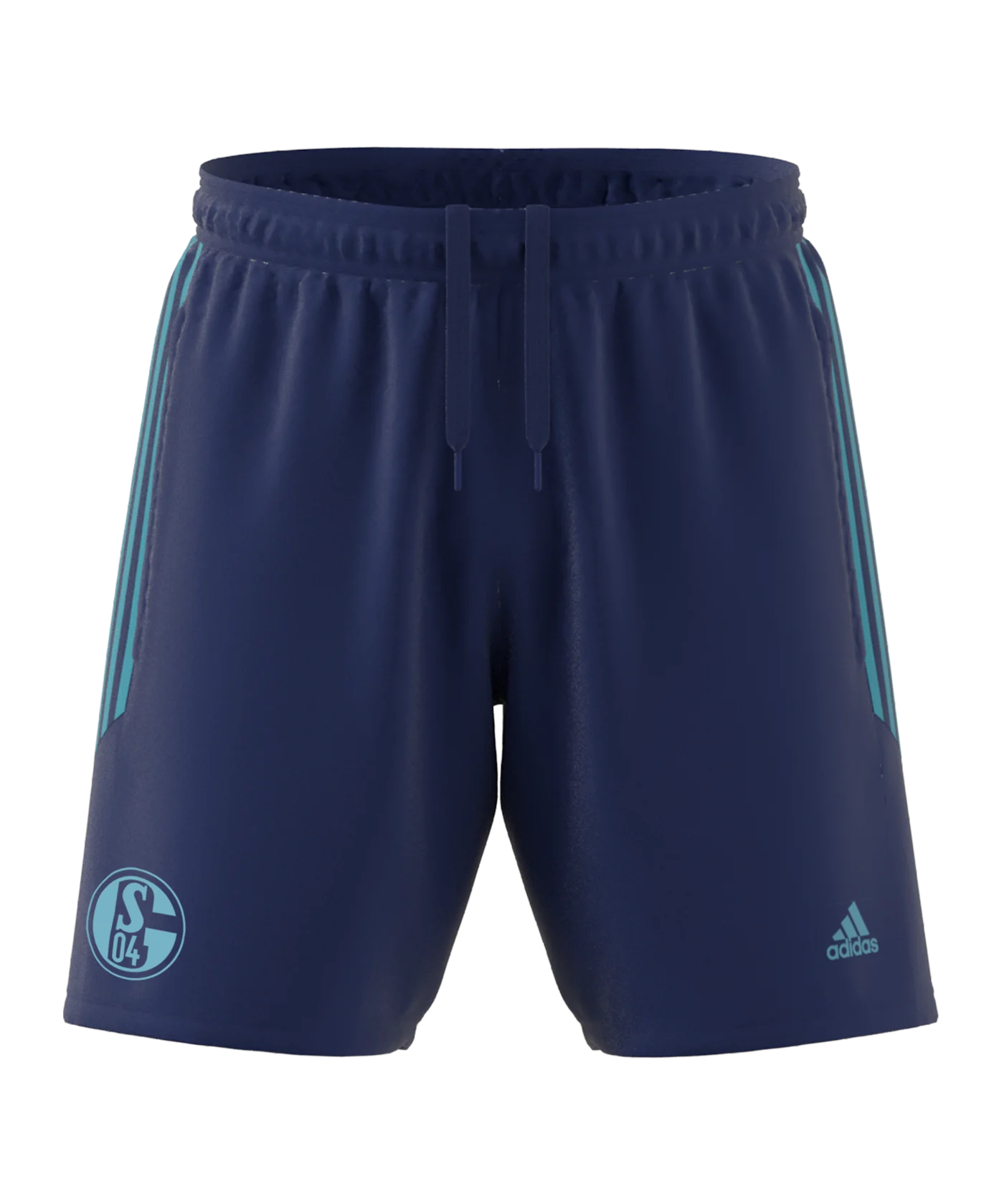 adidas FC Schalke 04 Trainingsshort Blau