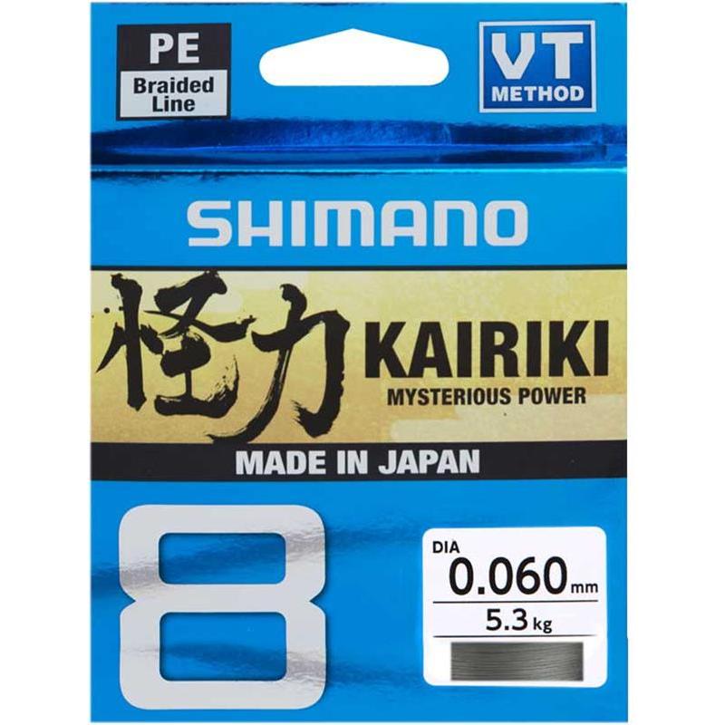 Tresse Shimano Kairiki Sx8 Gris - 300M