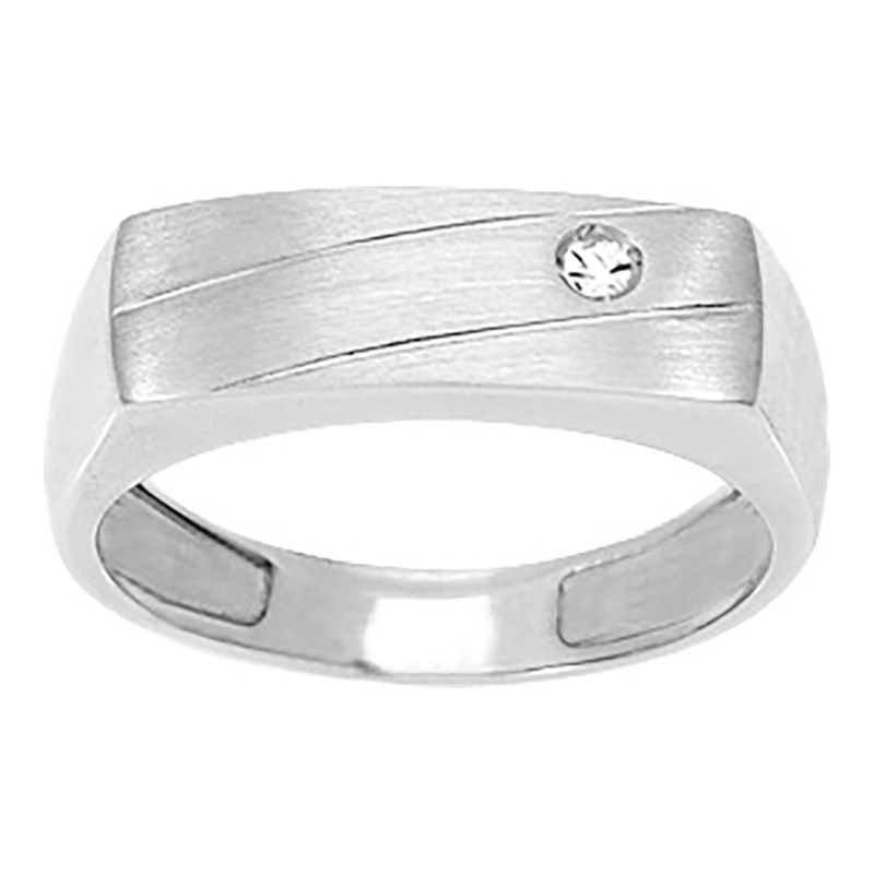 Bague femme - Oxyde de zirconium - Argent 925