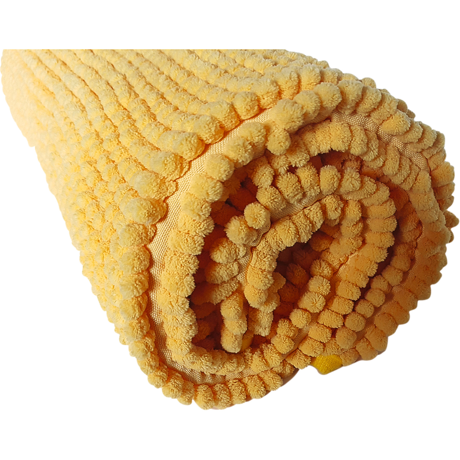 Badeteppich Chenille 60x90cm, gelb