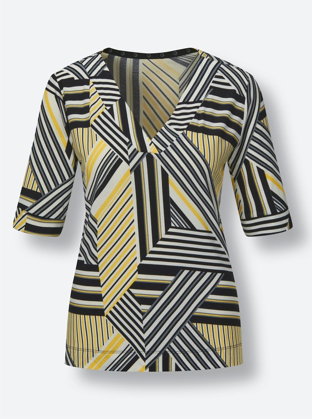 CREATION L PREMIUM Print-Shirt »Lyocell-Shirt«, 1 Stk.